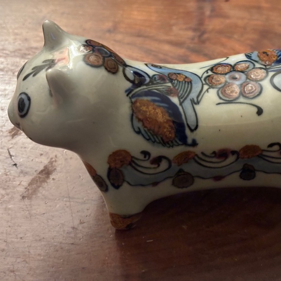 3 Vintage Ken Edwards El Palomar Tonalá Mexico Pottery pcs. Turtle, Cat & Duck. - Picture 2 of 13